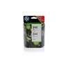 PACK DE 2 CARTOUCHES JET D'ENCRE ORIGINAL HP C9505E COULEUR N°344
