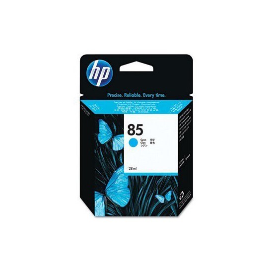 CARTOUCHE JET D'ENCRE ORIGINAL HP C9428A CYAN CLAIR 28ML N°85