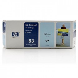 CARTOUCHE JET D'ENCRE ORIGINAL HP C4944A CYAN CLAIR UV 680ML N°83 UV