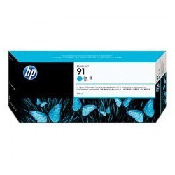 CARTOUCHE JET D'ENCRE ORIGINAL HP C9467A CYAN 775ML N°91