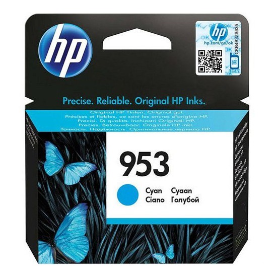 CARTOUCHE JET D'ENCRE ORIGINAL HP F6U12AE / N°953 CYAN 700 PAGES