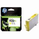 CARTOUCHE JET D'ENCRE ORIGINAL HP CD974A JAUNE 700 PAGES N°920XL