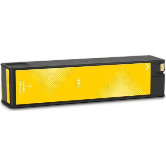 CARTOUCHE JET D'ENCRE GENERIQUE HP M0J98AE JAUNE 16000 PAGES N°991X