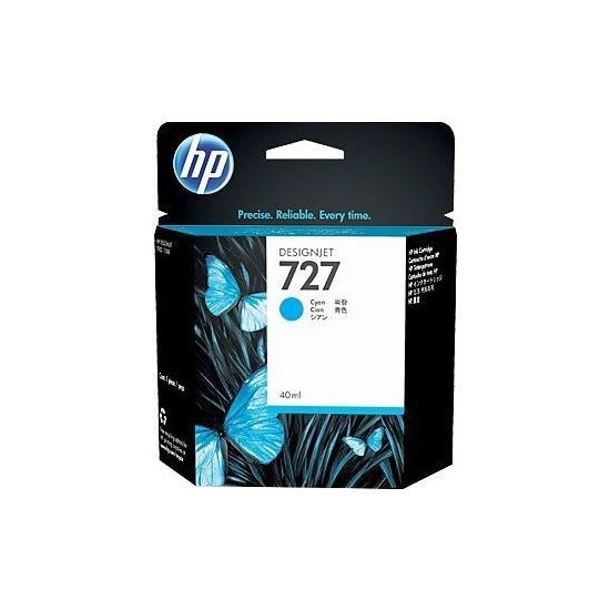 CARTOUCHE JET D'ENCRE ORIGINAL HP B3P19A CYAN 130ML N°727
