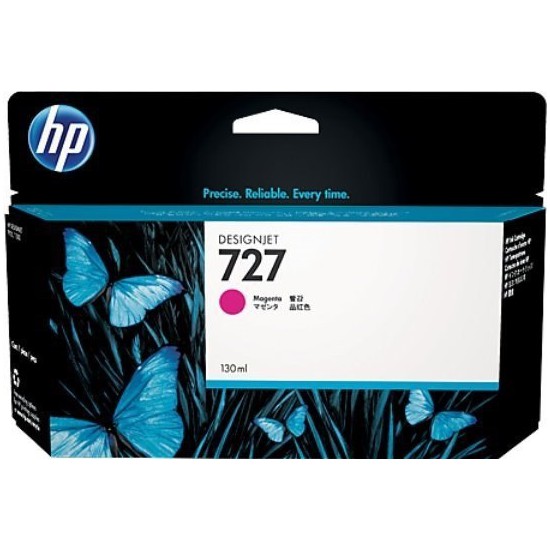 CARTOUCHE JET D'ENCRE ORIGINAL HP B3P20A MAGENTA 130ML N°727