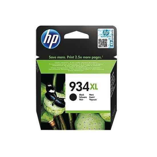 CARTOUCHE JET D'ENCRE ORIGINAL HP C2P23A NOIR 1000 PAGES N°934XL