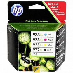 PACK COMBO JET D'ENCRE ORIGINAL HP 932XL / 933XL / C2P42AE / CMJN