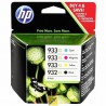 PACK COMBO JET D'ENCRE ORIGINAL HP 932XL / 933XL / C2P42AE / CMJN