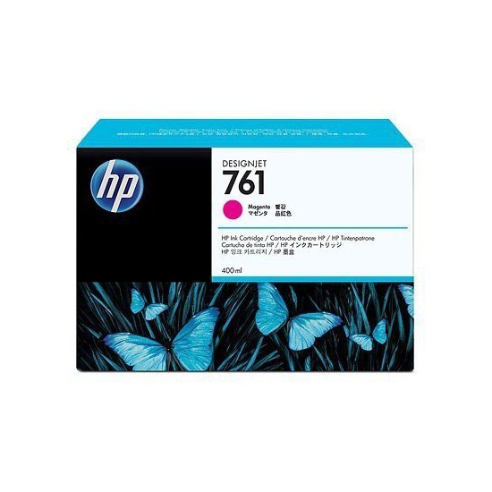 CARTOUCHE JET D'ENCRE ORIGINAL HP CM993A MAGENTA 400ML N°761