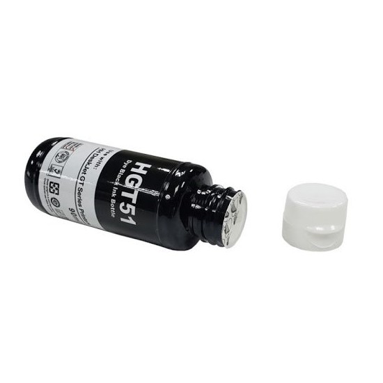 BOUTEILLE D'ENCRE GENERIQUE HP GT51B NOIR 90ML