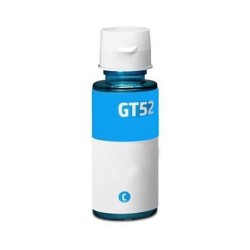 BOUTEILLE D'ENCRE GENERIQUE HP GT52C CYAN 70ML