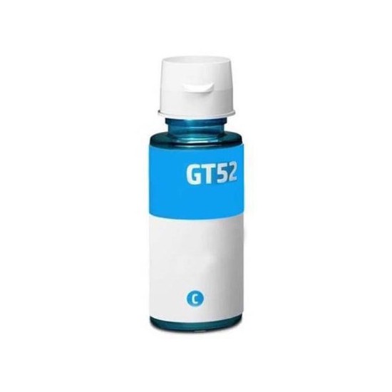 BOUTEILLE D'ENCRE GENERIQUE HP GT52C CYAN 70ML