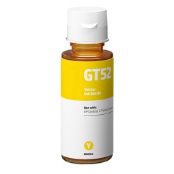 BOUTEILLE D'ENCRE GENERIQUE HP GT52Y JAUNE 70ML