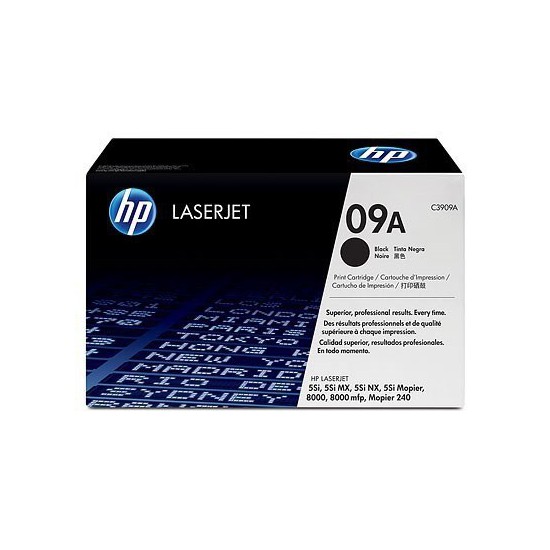 TONER LASER ORIGINAL HP C3909A NOIR 09A 15000 PAGES