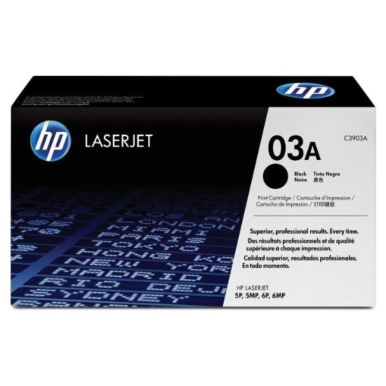 TONER LASER ORIGINAL HP C3903A NOIR 03A 4000 PAGES