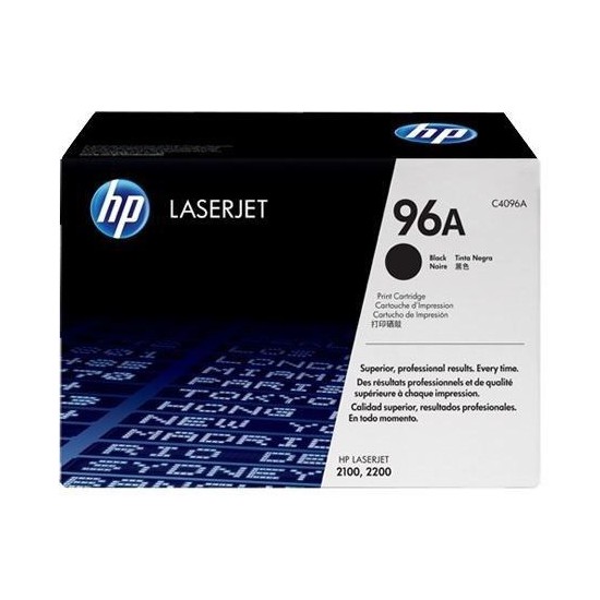 TONER LASER ORIGINAL HP C4096A NOIR 96A 5000 PAGES