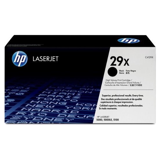 TONER LASER ORIGINAL HP C4129X NOIR 29X 10000 PAGES