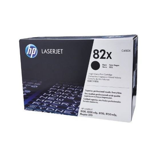 TONER LASER ORIGINAL HP C4182X NOIR 82X 20000 PAGES