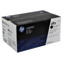 KIT DE 2 TONERS LASER ORIGINAL HP Q5949XD NOIR 49X 2x6000 PAGES