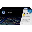 TONER LASER ORIGINAL HP Q6002A JAUNE 124A 2000 PAGES