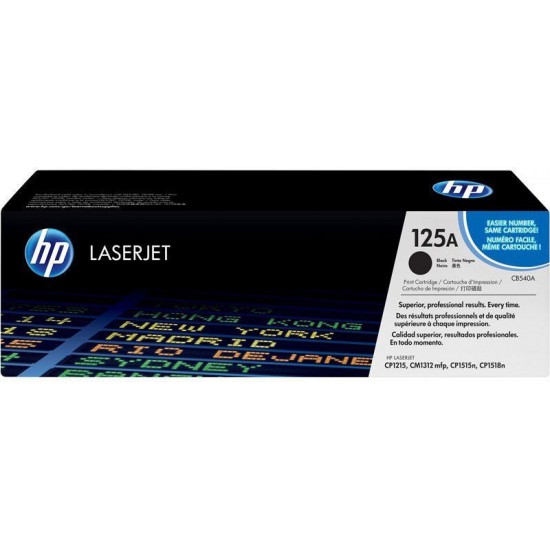 TONER LASER ORIGINAL HP CB540A NOIR 124A 2200 PAGES