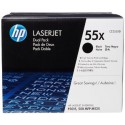 TONER LASER ORIGINAL HP CE255X NOIR 55X 12500 PAGES