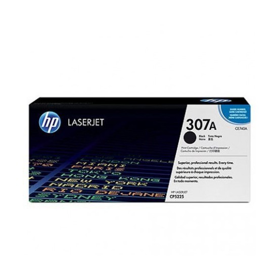 TONER LASER ORIGINAL HP CE740A NOIR 307A 7000 PAGES