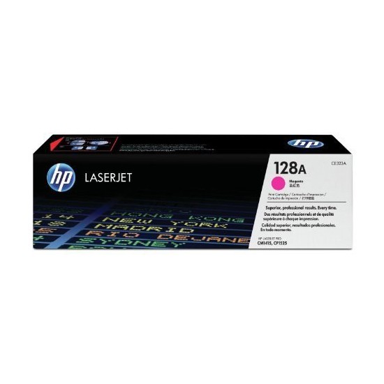 TONER LASER ORIGINAL HP CE323A MAGENTA 128A 1300 PAGES