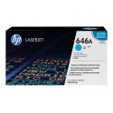 TONER LASER ORIGINAL HP CF031A / 646A CYAN 12500 PAGES