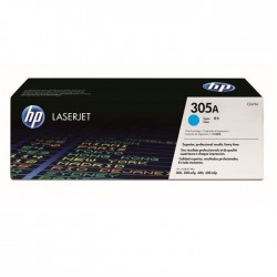 TONER LASER ORIGINAL HP CE411A CYAN 305A 2600 PAGES