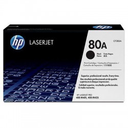 TONER LASER ORIGINAL HP CF280A NOIR 80A 2700 PAGES