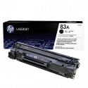 TONER LASER ORIGINAL HP CF283A NOIR 83A 1500 PAGES