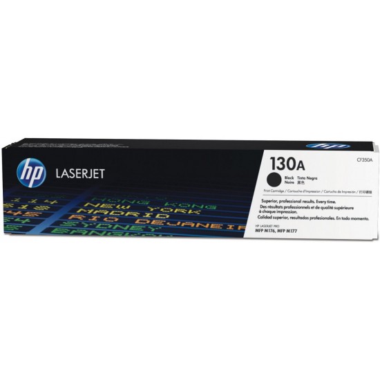 TONER LASER ORIGINAL HP CF350A NOIR 130A 1300 PAGES