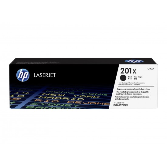 TONER LASER ORIGINAL HP CF400X NOIR 201X 2800 PAGES