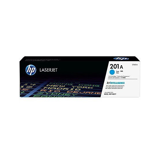 TONER LASER ORIGINAL HP CF401A CYAN 201A 1400 PAGES