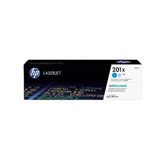 TONER LASER ORIGINAL HP CF401X CYAN 201X 2300 PAGES