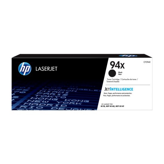 TONER LASER ORIGINAL HP CF294X / 94X NOIR 2800 PAGES