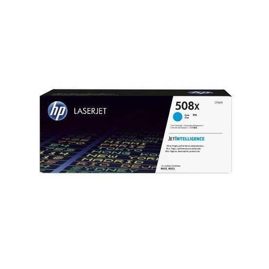 TONER LASER ORIGINAL HP CF361X CYAN 9500 PAGES