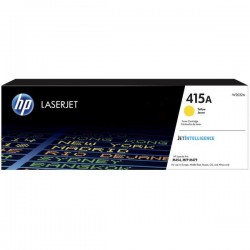 TONER LASER ORIGINAL HP W2032A / 415A JAUNE 2100 PAGES