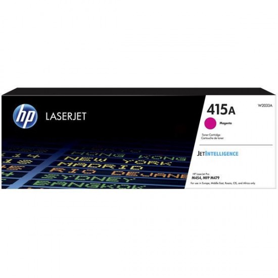 TONER LASER ORIGINAL HP W2033A / 415A MAGENTA 2100 PAGES