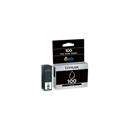 CARTOUCHE JET D'ENCRE ORIGINAL LEXMARK 14N0820E N°100 NOIR 170 PAGES
