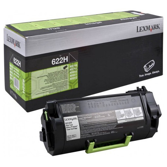 TONER LASER ORIGINAL LEXMARK 62D2H00 NOIR 25000 PAGES