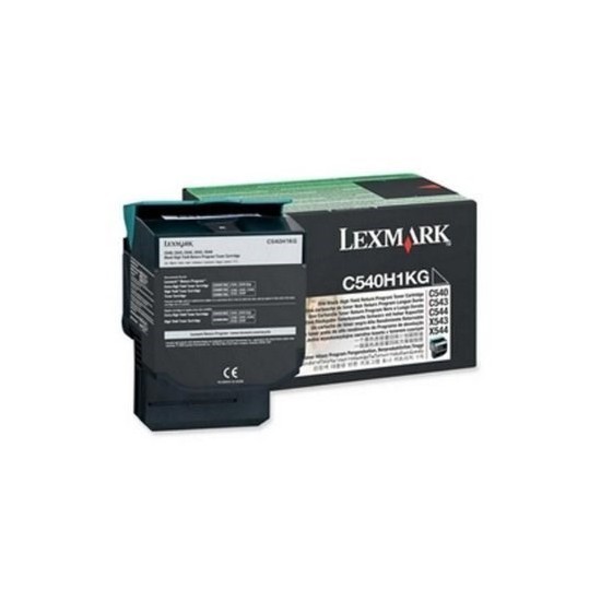 TONER LASER ORIGINAL LEXMARK C540H1KG C540/X543 NOIR 2500 PAGES