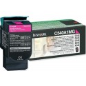 TONER LASER ORIGINAL LEXMARK C540A1MG C540/X543 MAGENTA 1000 PAGES