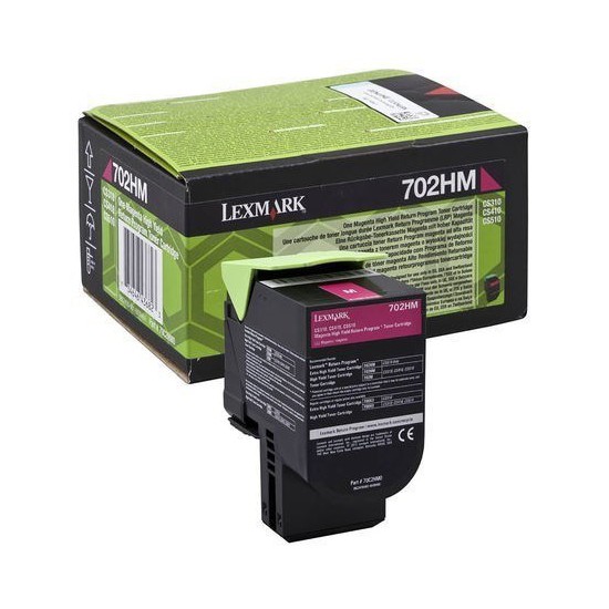 TONER LASER ORIGINAL LEXMARK 70C2HM0 CS310/410/510 MAGENTA 3000 PAGES