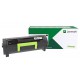 TONER LASER ORIGINAL LEXMARK MS821 / 58D2000 NOIR 7500 PAGES