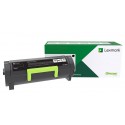 TONER LASER ORIGINAL LEXMARK MS821 / 58D2000 NOIR 7500 PAGES