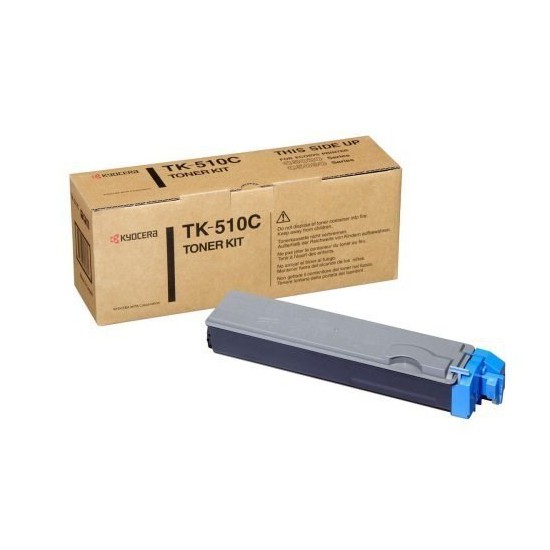 TONER LASER ORIGINAL KYOCERA TK510C FSC5020 CYAN 8000 PAGES
