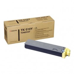 TONER LASER ORIGINAL KYOCERA TK510Y FSC5020 JAUNE 8000 PAGES