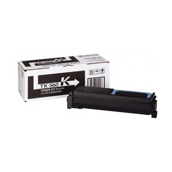 TONER LASER ORIGINAL KYOCERA TK560K FSC5300 NOIR 12000 PAGES